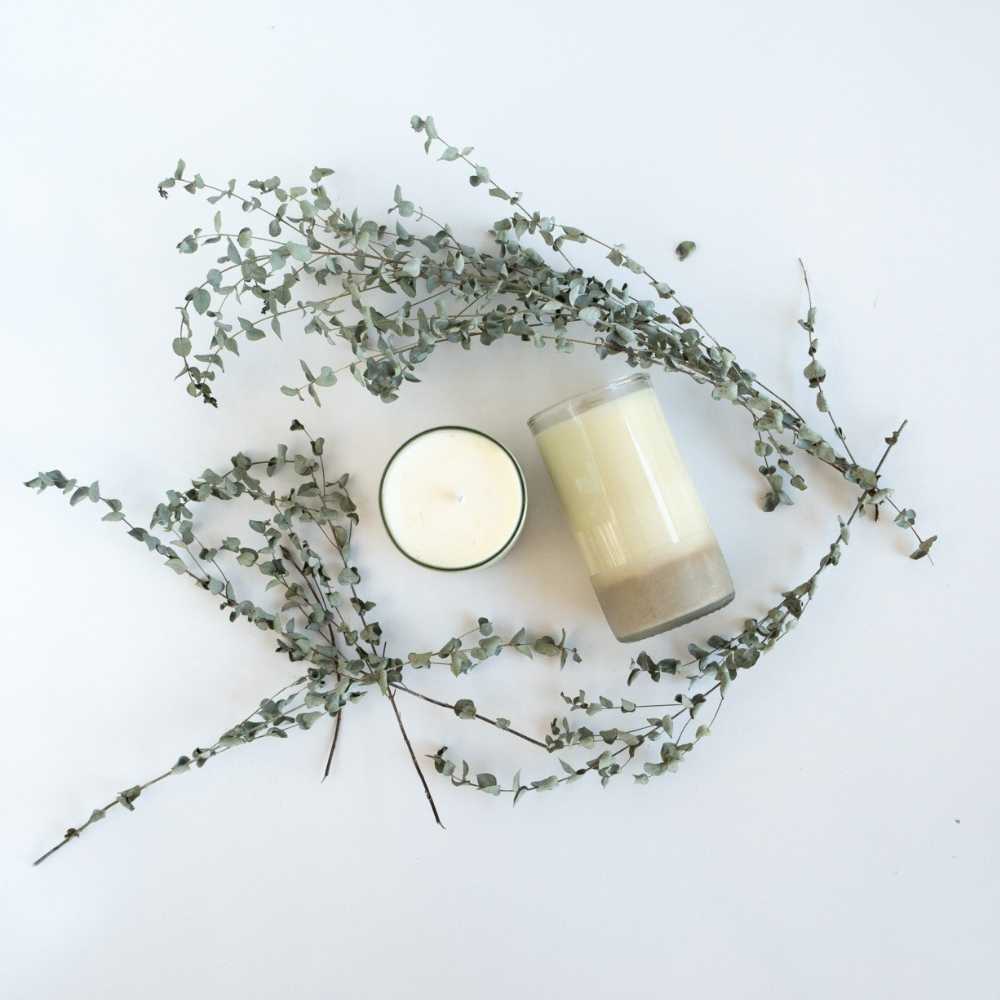 Handpoured Candle with Coconut & Soy Wax | Humby Organics