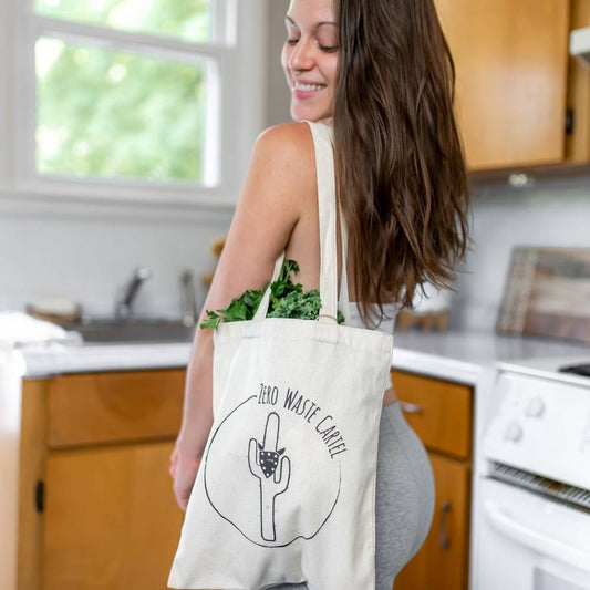 Reusable Cotton Tote Bag - Zero Waste Cartel