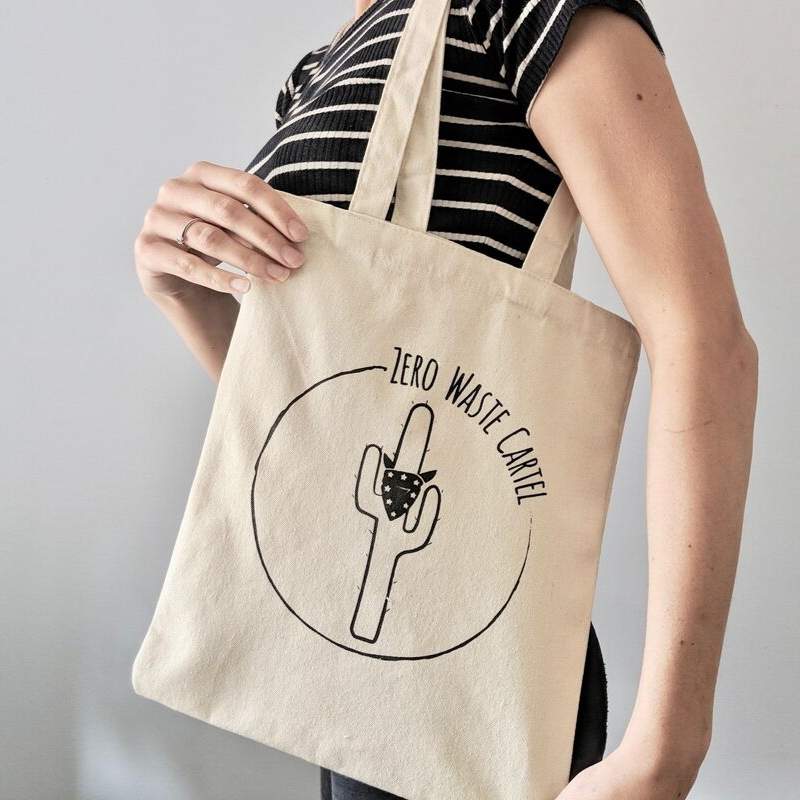 Reusable Cotton Tote Bag - Zero Waste Cartel