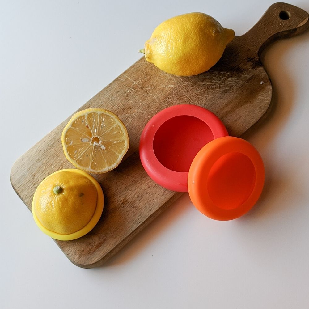 Reusable Silicone Food Huggers - Pack of 4 - Zero Waste Cartel