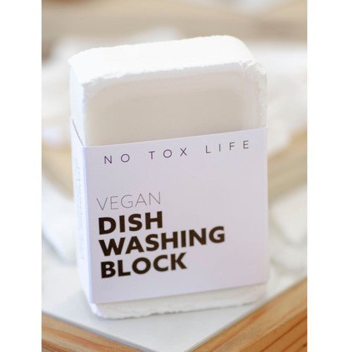 Vegan Dish Washing Block™ bar 6oz | No Tox Life - Zero Waste Cartel